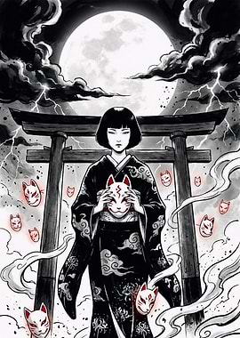 Moon Shrine of the Kitsune