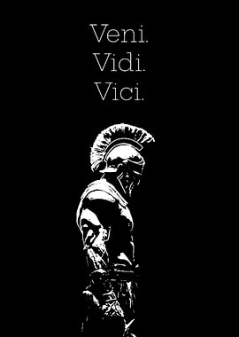 Veni Vidi Vici Roman Warrior