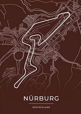 Legendary German Track Map