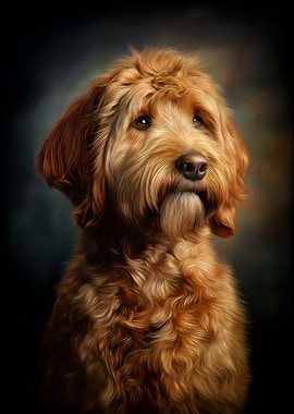 Goldendoodle Portrait
