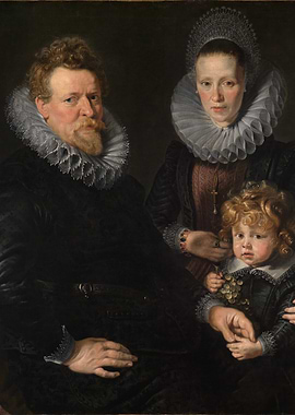 Family Portrait Painting