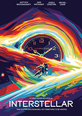 Interstellar Movie Poster Fan Art