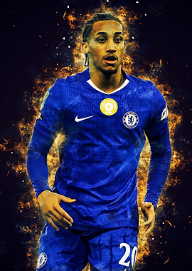 Joao Pedro Football Player Digital Art