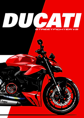 Ducati Streetfighter V2 Illustration