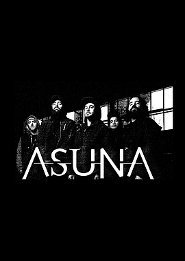 Band Black and White Portrait