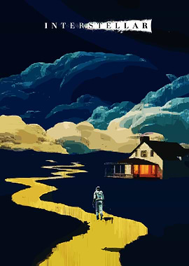 Interstellar Movie Poster Art
