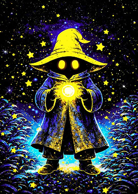 Vivi Ornitier in a Starry Night