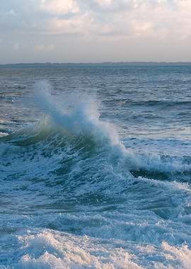 Crashing Wave on the Ocean