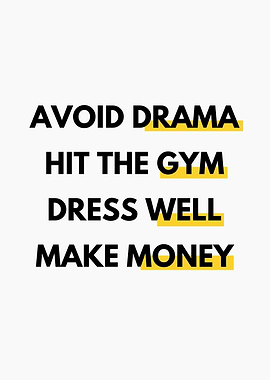 Motivational Text Art: Life Goals