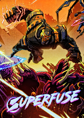 Superfuse Comic Book Cover Art