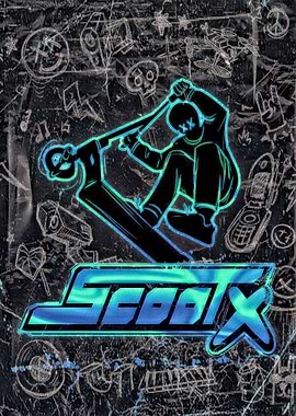 Scoot X Graphic Art