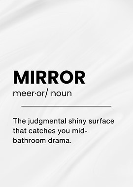 Mirror Funny Definition