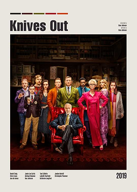 Knives Out Movie Poster