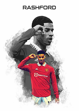 Marcus Rashford Portrait