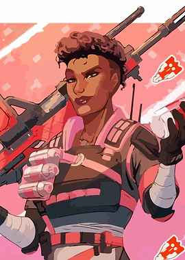 Bangalore Apex Legends Digital Art