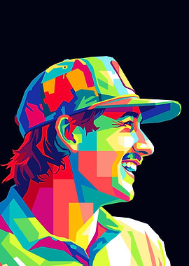 morgan wallen pop art style