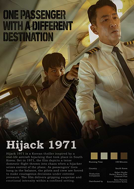 Hijack 1971 Movie Poster