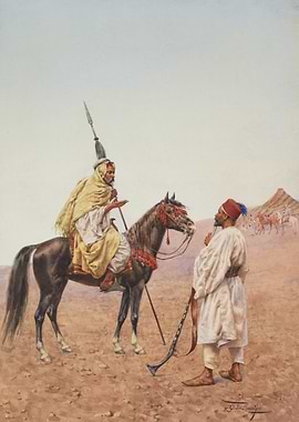 Arabian Encounter Painting