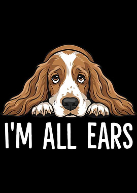 I'm All Ears Dog Cartoon
