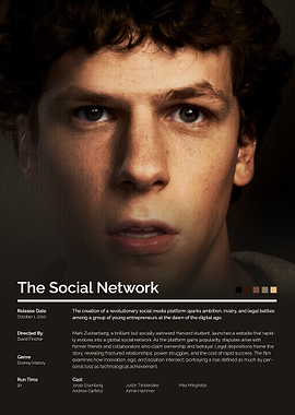 The Social Network Movie Poster