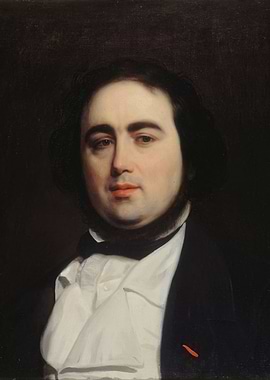 Portrait of a Man in Dark Suit