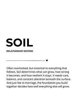 Soil Relationship Edition | Funny Wedding Gift for Plant Enthusiasts