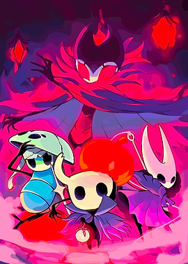 Hollow Knight Characters Digital Art