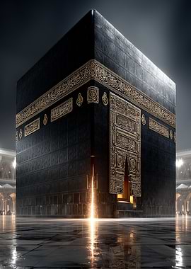 The Holy Kaaba in Mecca