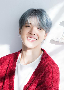Jimin Smiling Portrait