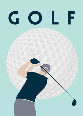 Golf Swing Illustration