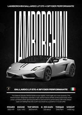 Lamborghini Gallardo LP 570-4 Spyder Performante
