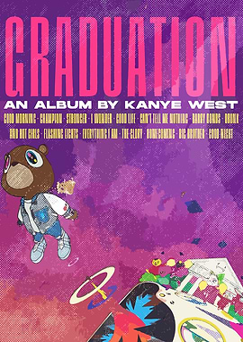 Kanye West Graduation Album Cover Art