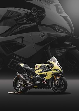 bmw m 1000 rr Racing Motorcycle
