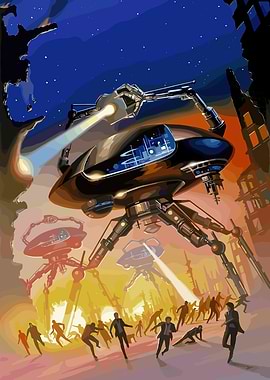 War of the Worlds Invasion Artwork
