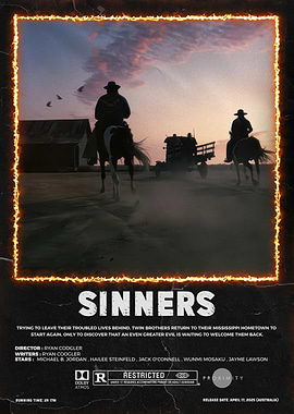 Sinners Movie Poster