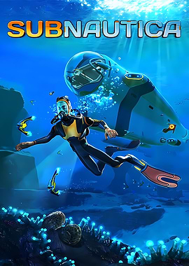Subnautica Game Cover Art
