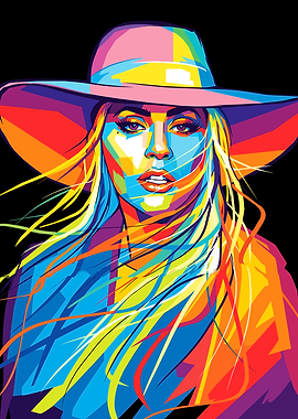 Lady Gaga wpap art