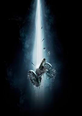 Underwater Cannon with Light Beam
