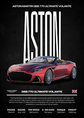 Aston Martin DBS 770 Ultimate Volante