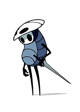 Hollow Knight character illustration
