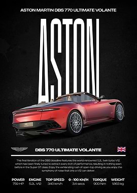 Aston Martin DBS 770 Ultimate Volante