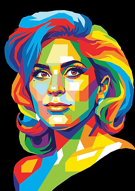 Lady Gaga Pop Art