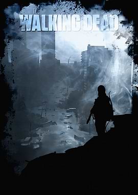 The Walking Dead Post-Apocalyptic Cityscape