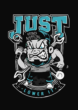 Just Lower It Cartoon Mechanic