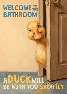 Welcome to the Bathroom Duck