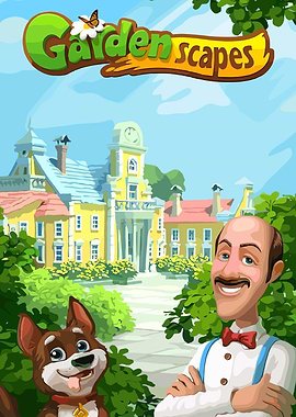 Gardenscapes Game Cover Art