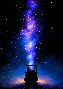 Cosmic Train Journey