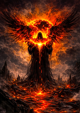 Fiery Angel of Destruction