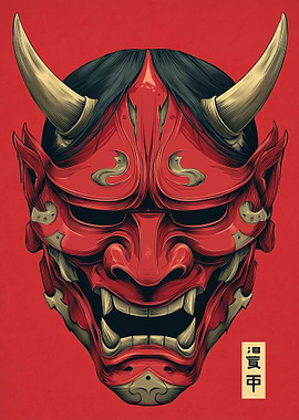 Red Oni Mask