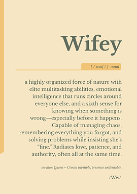Wifey Definition
